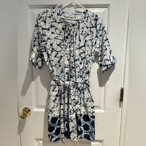 Thakoon 20th Anniversary Target designer dress. A line, batik print.